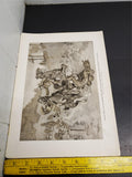 1914 WW1 Artwork by Hans Stubenrauch From Illustrated Story German Publication