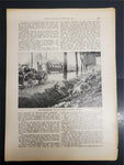 1914 WW1 Artwork by A. Roloff Battle From Illustrated Story German Publication