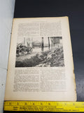 1914 WW1 Artwork by A. Roloff Battle From Illustrated Story German Publication