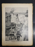 1914 WW1 Art by Anton Hoffman Mienchen From Illustrated Story German Publication