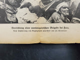 1914 WW1 Art Battle by Franz Kienmayer From Illustrated Story German Publication