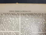 1914 WW1 Art Battle by Franz Kienmayer From Illustrated Story German Publication