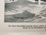 1914 WW1 Art Ships by Harry Heusser From Illustrated Story German Publication