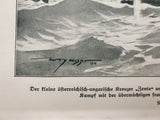1914 WW1 Art Ships by Harry Heusser From Illustrated Story German Publication