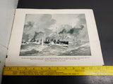 1914 WW1 Art Ships by Harry Heusser From Illustrated Story German Publication