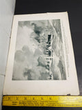 1914 WW1 Art Ships by Harry Heusser From Illustrated Story German Publication