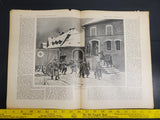 1914-15 WW1 Artwork Excerpt From Illustrated Story German Publication Newspaper