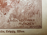1914-15 WW1 Cover Pg Anton Hoffman From Illustrated Story German Publication #2