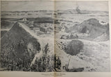 1914 WW1 Battle Art by Ewald Thiel From Illustrated Story German Publication