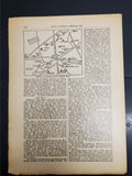 1914 WW1 Battle Art by Ewald Thiel From Illustrated Story German Publication