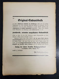 1914 WW1 Cover Pg Art Anton Hoffman From Illustrated Story German Publication