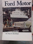 Vtg Advertisements Plymouth Chrysler Special De-Luxe 4 DR Sedan Ford Thunderbird