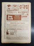 1914-15 WW1 Artwork by Max Barascudts From Illustrated Story German Publication