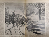 1914-15 WW1 Artwork by Max Barascudts From Illustrated Story German Publication