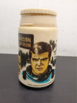 Vtg 1974 Six Million Dollar Man Thermos Aladdin Universal Studios Collectible