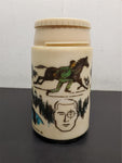 Vtg 1974 Six Million Dollar Man Thermos Aladdin Universal Studios Collectible