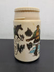 Vtg 1974 Six Million Dollar Man Thermos Aladdin Universal Studios Collectible