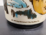 Vtg 1974 Six Million Dollar Man Thermos Aladdin Universal Studios Collectible