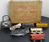 Antique Marx Stream Line Steam Type Electrical Train Set In Original Box RC Nice