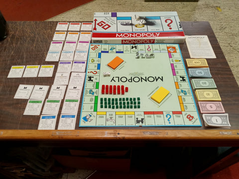 Vintage 1936 Monopoly Board Game Parker Brothers Real Estate Trading Game