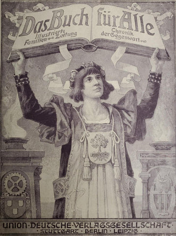 WW1 1914 Artwork From Illustrated Story German Publication Newspaper Magazine