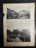 Antique 1914 WW1 Art Hans B. Schmidt From Illustrated Story German Publication