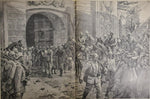 Antique 1914 WW1 Art Hans B. Schmidt From Illustrated Story German Publication
