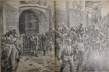 Antique 1914 WW1 Art Hans B. Schmidt From Illustrated Story German Publication