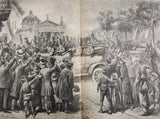 1914-1915 WW1 Art by Fritz Neumann From Illustrated Story German Publication