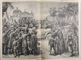 1914-1915 WW1 Art by Fritz Neumann From Illustrated Story German Publication