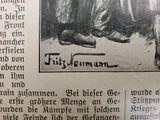 1914-1915 WW1 Art by Fritz Neumann From Illustrated Story German Publication
