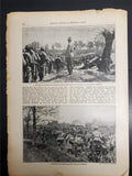 1914-1915 WW1 Art by Fritz Neumann From Illustrated Story German Publication