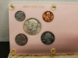 Vtg 1969 Birth Year Coin Set Encased in Capital Plastics Holder Coins Currency