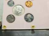 Vtg 1969 Birth Year Coin Set Encased in Capital Plastics Holder Coins Currency