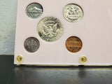 Vtg 1969 Birth Year Coin Set Encased in Capital Plastics Holder Coins Currency