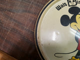 Vintage Mickey Mouse Epcot Walt Disney Productions Metal Serving Tray 10 3/4 In
