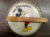 Vintage Mickey Mouse Epcot Walt Disney Productions Metal Serving Tray 10 3/4 In