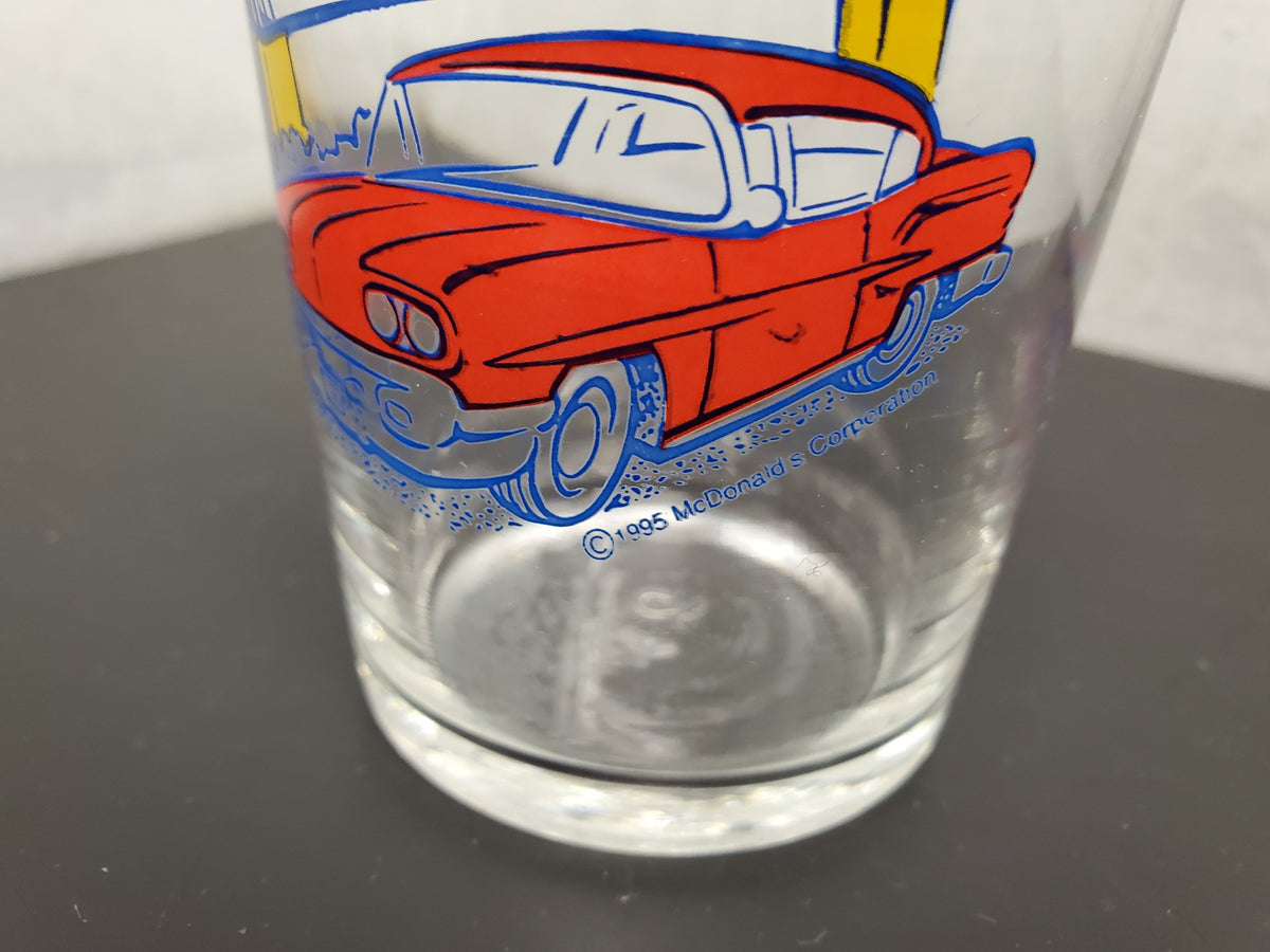 1995 McDonald's Hamburgers Speedee Service System Drinking Glass Over ...