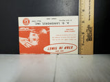 Vtg Ink Blotter Card Pontiac Service Car Advertising Can You Stop In Time? Ohio