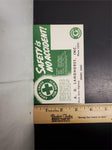 Vtg Ink Blotter Card Pontiac Service Car Advertising Safety Green Cross 4 Safety