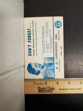 Vtg Ink Blotter Card Pontiac Service Car Advertising Don't Forget Langhorst OH