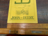 VTG 1889-1940 John Deere Advertising History Alan C. King Quality Farm Equipment