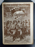 Antique WW1 1914 Illustrated Story of The World War German Publication Cover