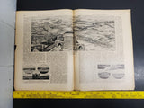 WW1 1914 Antique Illustrated Story of The World War German Publication Excerpt