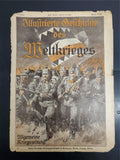 WW1 1914 Illustrated Story The World War German Publication Cover Anton Hoffman