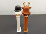 Rudolph The Red Nosed Reindeer & Snowman Christmas Pez Dispensers Collectibles