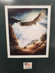 Art Print by The Charleston Mint Titled Eagles 1/10,000 Certified Conrad Neiman