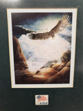 Art Print by The Charleston Mint Titled Eagles 1/10,000 Certified Conrad Neiman
