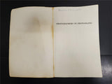 Vtg Photographers on Photography Book By Nathan Lyons w/ Course Purchase Receipt