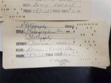 Vtg Photographers on Photography Book By Nathan Lyons w/ Course Purchase Receipt